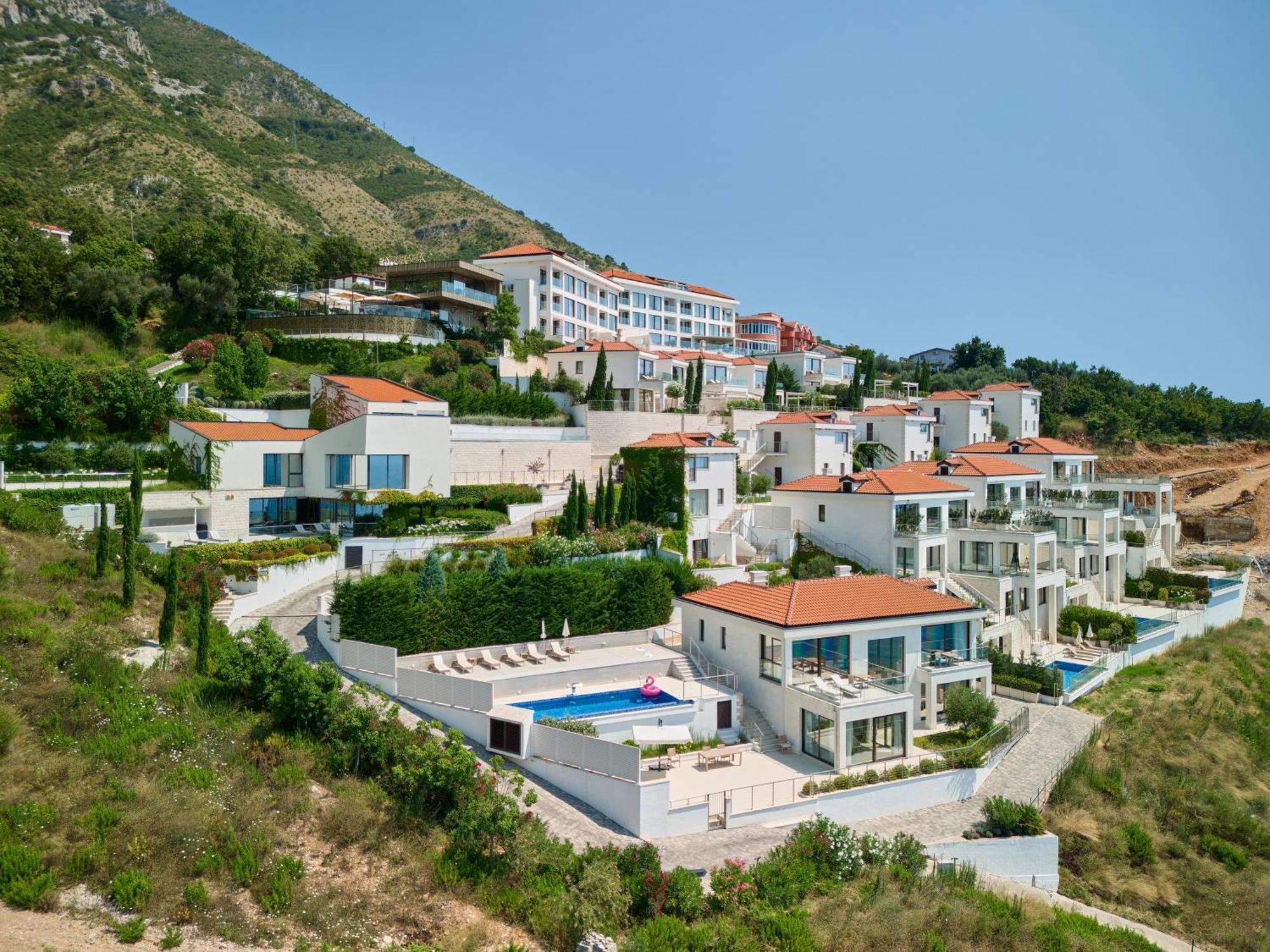 ĀNANTI Resort, Residences & Beach Club Sveti Stefan Exterior foto