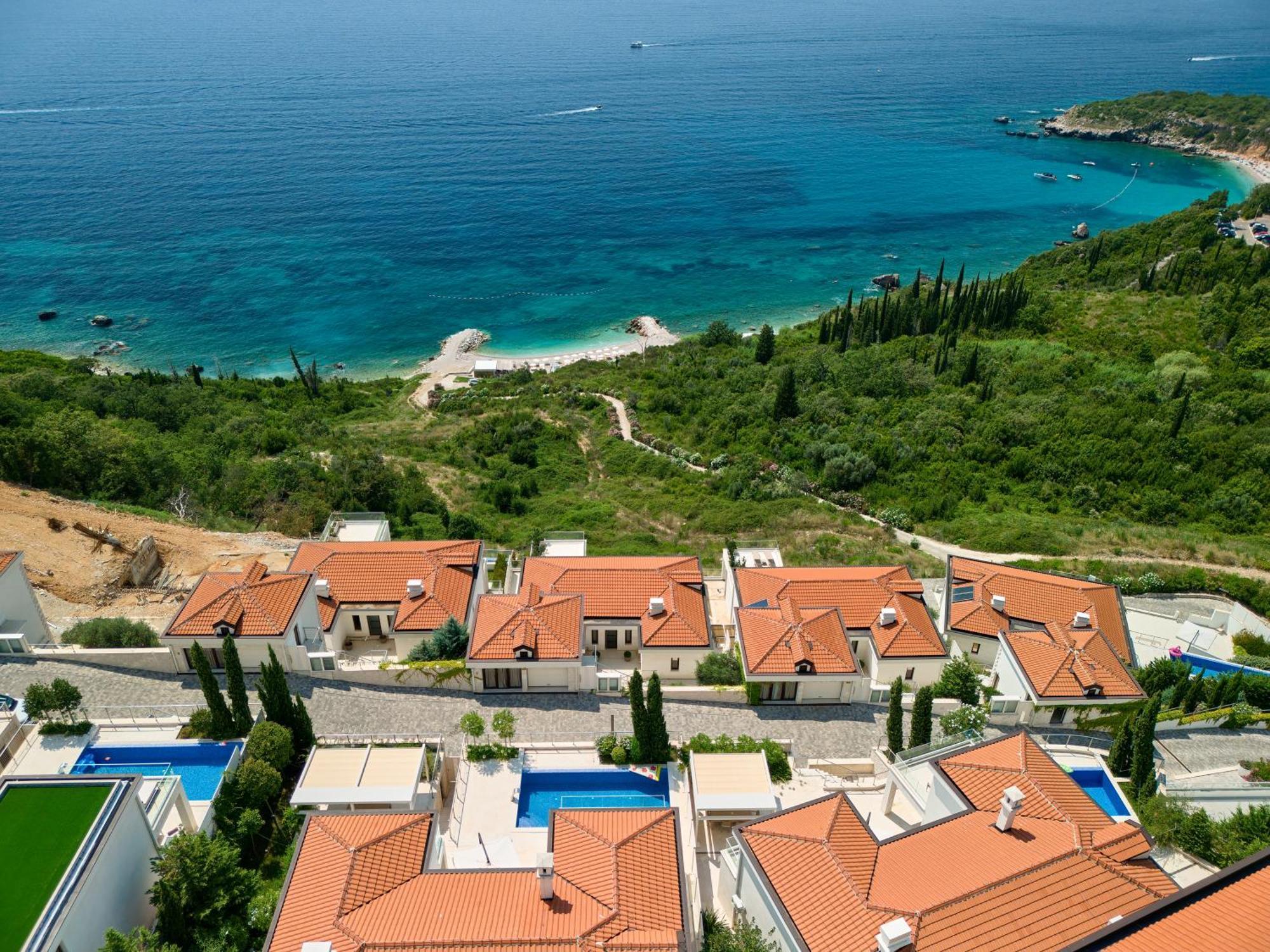 ĀNANTI Resort, Residences & Beach Club Sveti Stefan Exterior foto