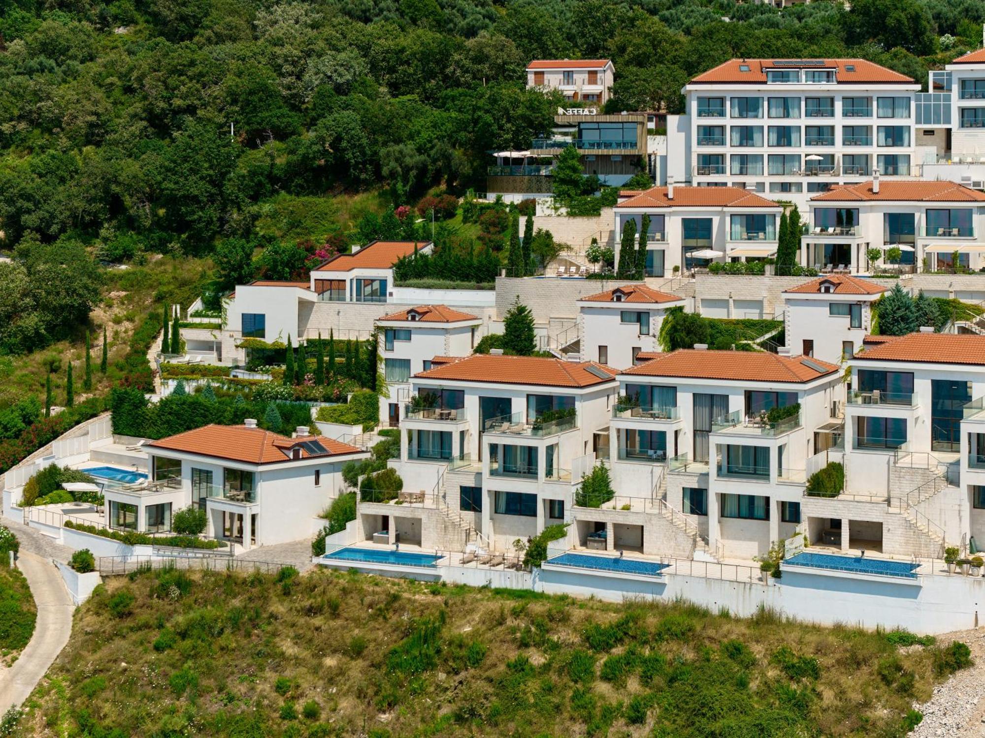 ĀNANTI Resort, Residences & Beach Club Sveti Stefan Exterior foto