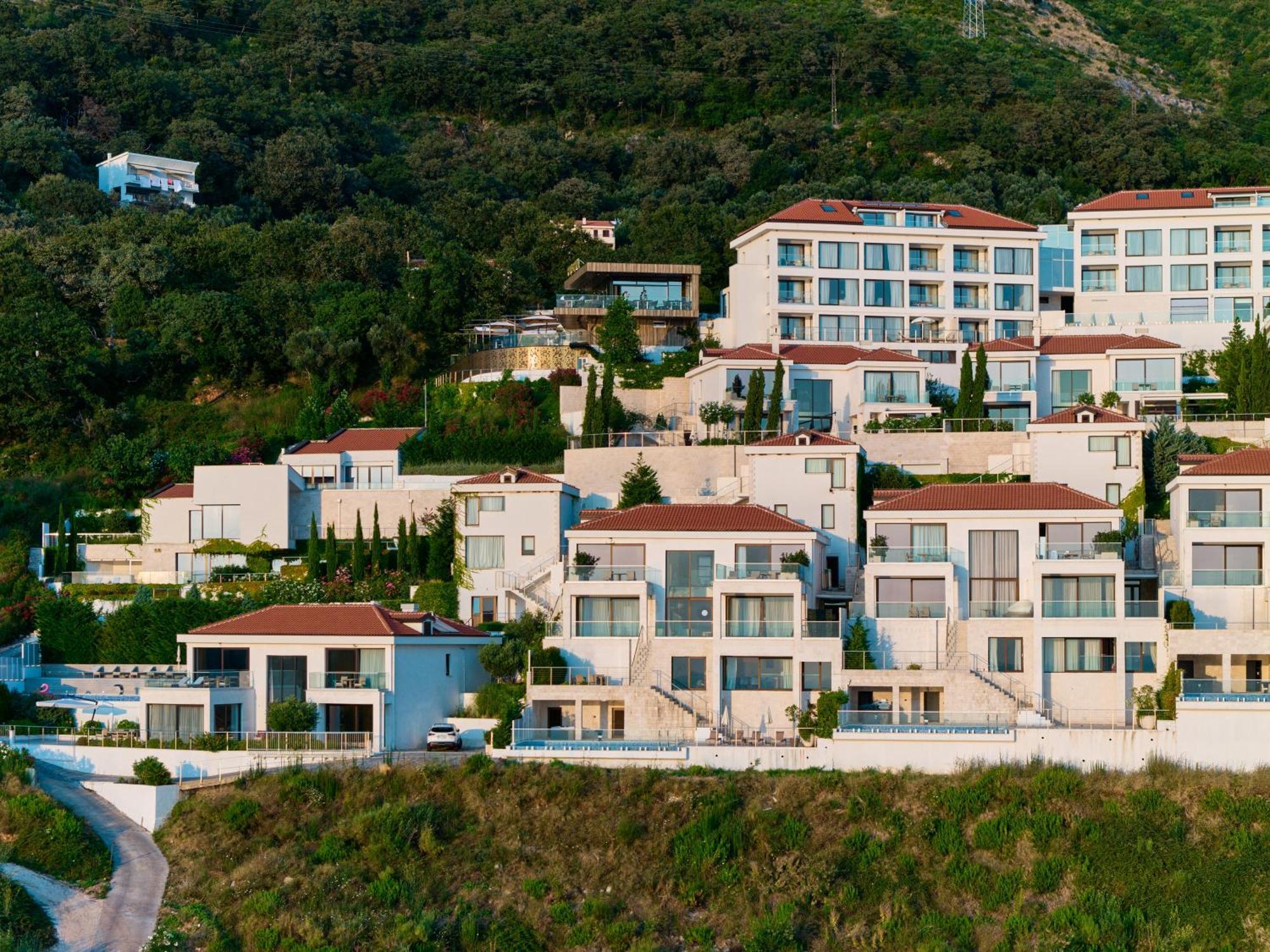 ĀNANTI Resort, Residences & Beach Club Sveti Stefan Exterior foto