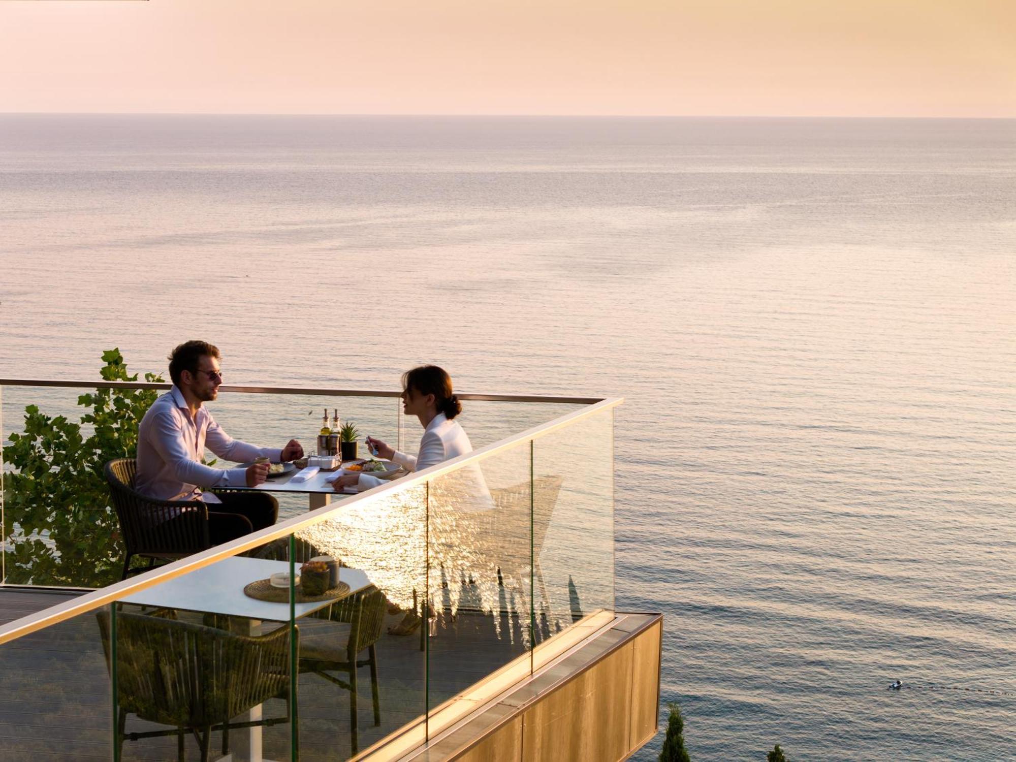 ĀNANTI Resort, Residences & Beach Club Sveti Stefan Exterior foto